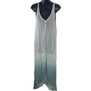 Int free people women’s xs ombre gossamer sheer slip dress tank fairy ethereal